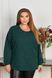 Жіночий ангоровий светр туніка великих розмірів, Зелений 52/54 нф-3807/45 фото 1